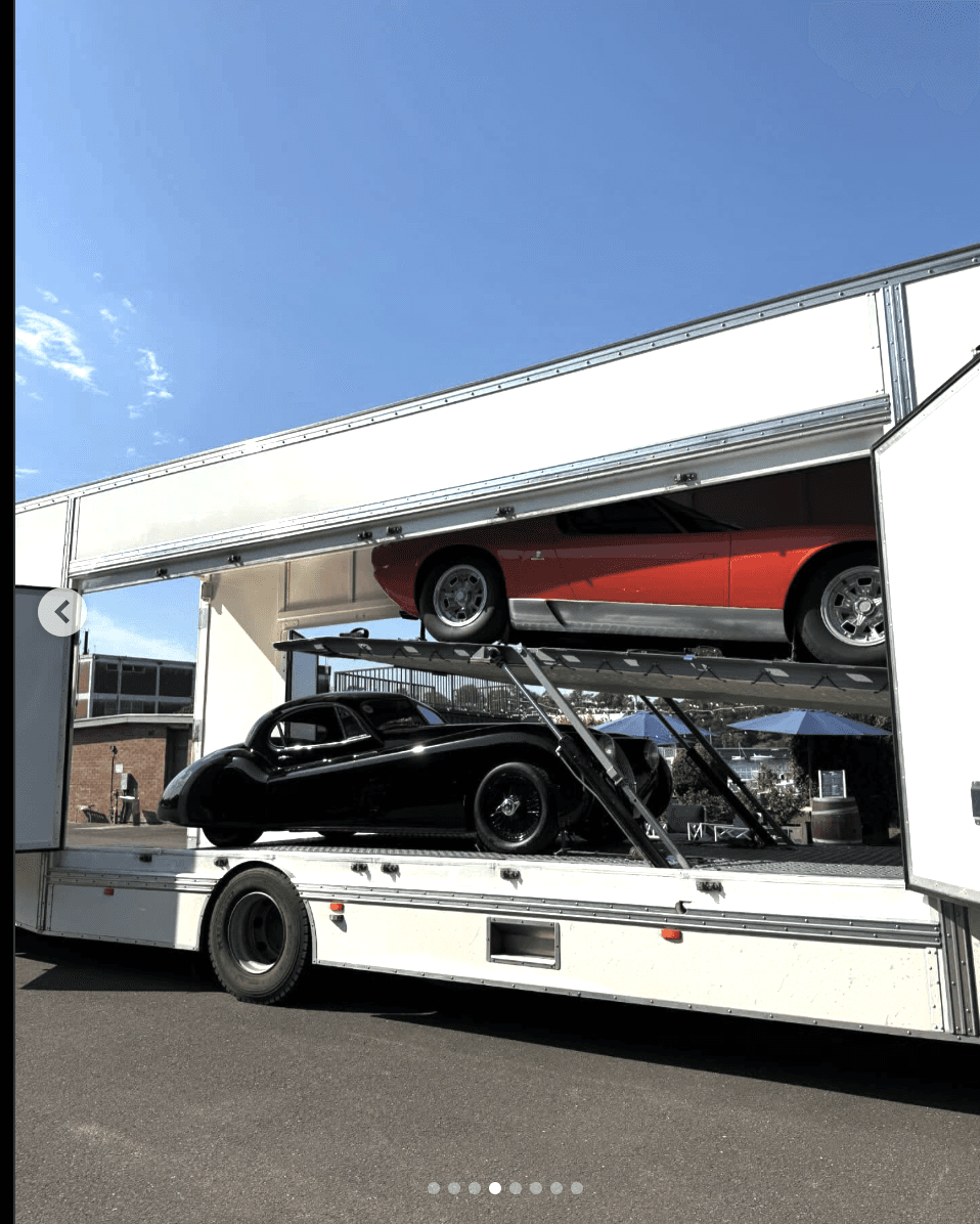 Carrier transport - multiple vehicles on auto hauler